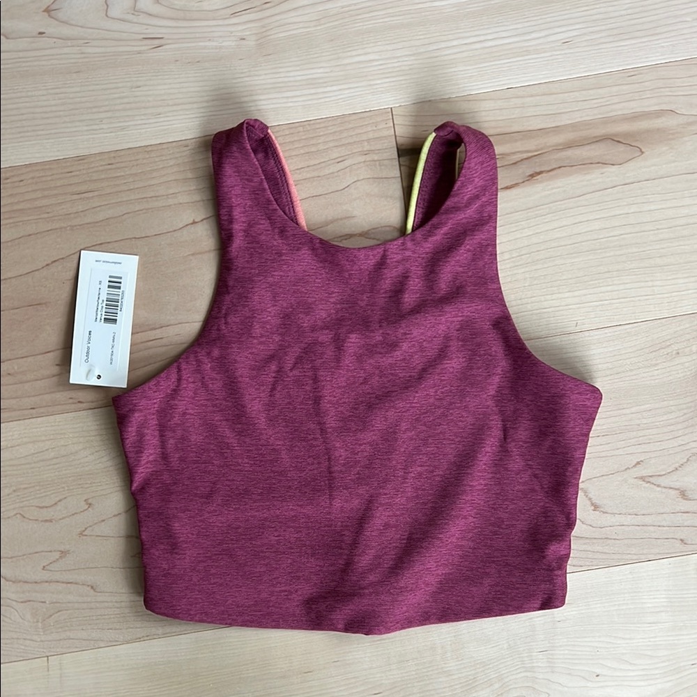 Outdoor Voices Pink Athletic Crop Top